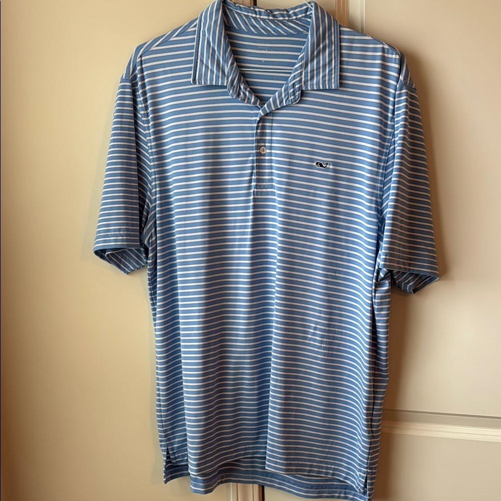 Vineyard Vines Blue Striped Shirt